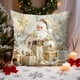 thumbnail image 4 of 45 X 45cm Christmas Pillow Cover Holiday Decoration Sofa Decoration Pillow Cushion Cover, 4 of 6