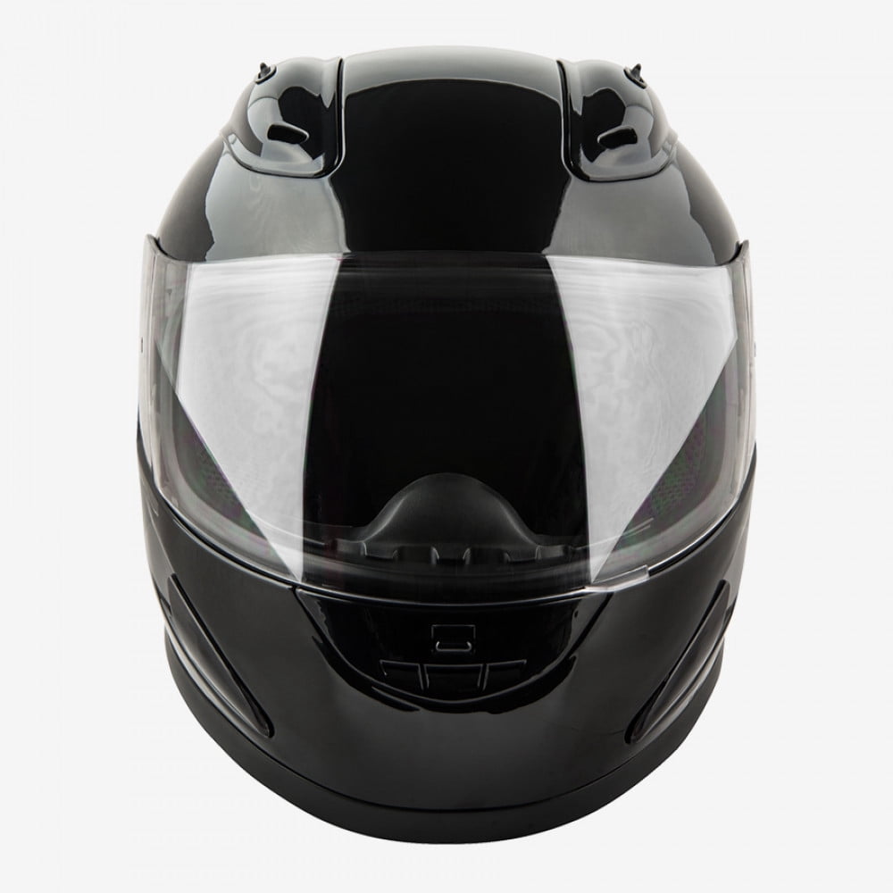 Raider Octane Full Face Motorcycle Helmet DOT Approved- Gloss Black - 2XL