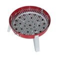 thumbnail image 3 of Americana Lock 'N Go Portable Red Steel Charcoal Grill, 176 Sq In, 3 of 8