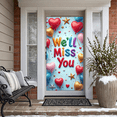 thumbnail image 6 of LUUFILx Farewell Balloon Banner Backdrop with Colorful Heart Decorations for Goodbye Party Retirement Going Away Event We Will Miss You Party Supplies, 6 of 8