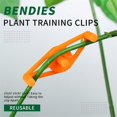 thumbnail image 5 of 50PCS Plant Branches Bender Training Clips Garden Trainer Clips 360Adjustable Holder for Stress Training Tools, 5 of 5