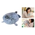 thumbnail image 3 of Sello de peluche almohada de juguete suave almohada de peluche Animal de juguete muñeca de peluche de juguete lindo océano almohada para niños adultos Gris 80cm Sunnimix sello de almohada de felpa, 3 of 8