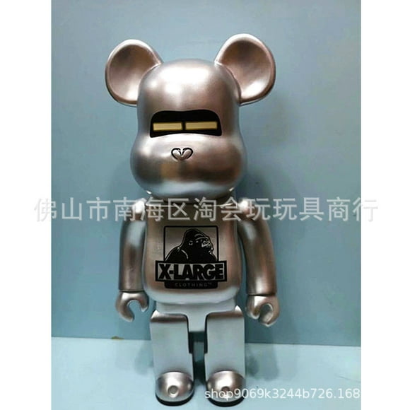 Bearbrick Violent Bear 28cm Qianqiu Building Block Bear Decorative Ornamentssebneei