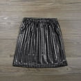 thumbnail image 5 of WOYY Toddler Girls Sequin Performance Dance Skirt Elastic Waist A Line Skirt, Sizes 3-14, 5 of 6