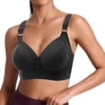 thumbnail image 2 of Eagokdc Womans Bras No Underwire Seamless Push Up Full Coverage Best Underwear Plus Size with Support Size M-4XL, 2 of 5