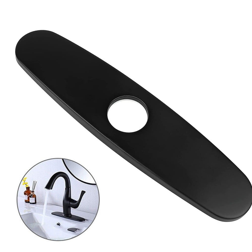 Gerich 10 inches Faucet Plate Hole Tap Cover Deck Plate Stainless Steel
