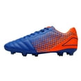 thumbnail image 2 of DREAM PAIRS Mens Soccer Cleats Firm Ground Soccer Shoes Football Shoes ROYAL/ORANGE Size 13, 2 of 7