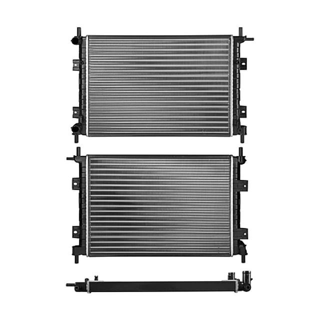 Radiador de Agua Generica Ikon 2000 A 2004 Ford L4 1.6L Std C/Aa Mecánico