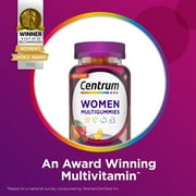 Centrum Multigummies Womens Gummy Vitamins, Multivitamin With Vitamin A, B & C, Assorted Fruit, 100 Count