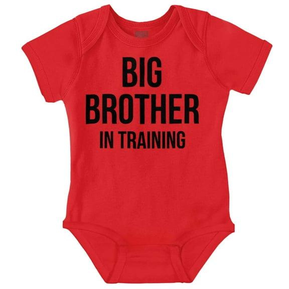 Big Brother in Training Announcement Bodysuit Jumper Boys Infant Baby Brisco Brands 12M