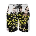 thumbnail image 2 of 5 Seconds of Summer 5Sos Mens Board Shorts Quick Dry Swim Trunk Lightweight Soft Swimsuit Youth Bathing Suit for Boys 2XL, 2 of 8