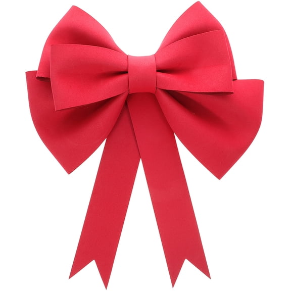 ETEREAUTY Large Red Bow Tie Decoration for Weddings, Christmas Trees, Party Decor, and Home Room Accents