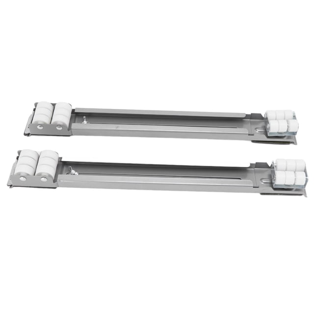 Rouleau d'Appareil Extensible Robuste, Rouleaux d'Appareil Robustes Faciles à Déplacer Base de Roue Universelle pour Sécheuses Argent