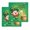 Green, variant on St. Patrick's Day Kitchen Dish Towels for Drying Dishes Set of 2, Funny Gnomes Beer Gold Coin Shamrock Green Waffle Weave Microfiber Hand Tea Bathroom Towels Quick Dry & Absorbent Towel 12x12