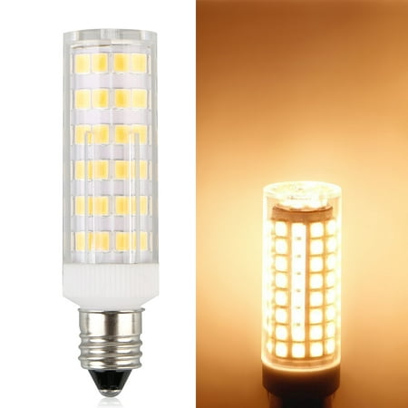 Candelabra LED Bulbs, EEEKit Mini E11 Candelabra Base LED Bulb 50-65W Equivalent Decorative Lighting for Ceiling Reading Table Lamp Crystal Lamp Light