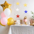 thumbnail image 5 of Uxcell 36Pcs Glitter Gold Stars Cutouts Double Printed Paper Stars Decoration 6 Inch, 5 of 6