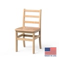 thumbnail image 2 of Foundations Little Scholars Kids Wooden Chair, 16", 2 pack, 2 of 5