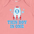 thumbnail image 4 of Inktastic 1st Birthday Boy Rocket Ship Boys Baby Bodysuit, 4 of 5