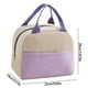 thumbnail image 5 of Bolsa Térmica de Pana para Almuerzo | Bolsa Térmica Impermeable y Portátil | Aislamiento Grueso para Alimentos y Bebidas | 23 X 14 X 20 Cm | para Picnic, Oficina y Playa, 5 of 5