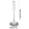 PEONAVET Mini Stainless Steel Cooking Set Mini 304 Stainless Steel Cooking Set - Polished Ladle And Slotted Spoon And Turner