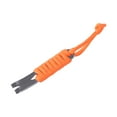 thumbnail image 1 of Llavero de bolsillo pequeño Zulema abridor de supervivencia ligero de paracaídas Naranja, 1 of 8