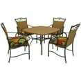 thumbnail image 3 of International Caravan Valencia 4-Person Resin Wicker Patio Dining Set, 3 of 3
