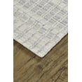 thumbnail image 2 of Feizy Odell Transitional Geometric, Ivory/Blue, 10' x 14' Area Rug Sheen Fade Resistant Casual Stripes Design Carpet for Living Dining Bed Room, 2 of 8