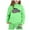 Light Green, variant on SUXIAN Children Long Sleeve City Place Name Hoodie Top Hoodie Pants Set Comfortable Clothing Set Light Blue 160