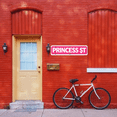 thumbnail image 4 of Decorative Tin Sign 16*4 Inches for Bedroom,"Princess St" Living Room, Entryway - Princess St Feminine Decor, 4 of 4