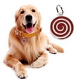 thumbnail image 3 of Dream Lifestyle Pet ID Tag Vibrant Color Emergency Contact Zinc Alloy Free-Engraving Personalized Dog Cat ID Tag Decor Pet Supplies, 3 of 8