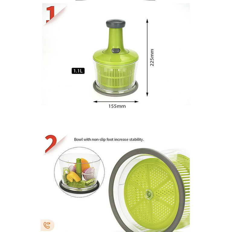 Kitchen Tools Vegetable Food Mini Manual Chopper - China Food Chopper and Mini  Manual Food Chopper price
