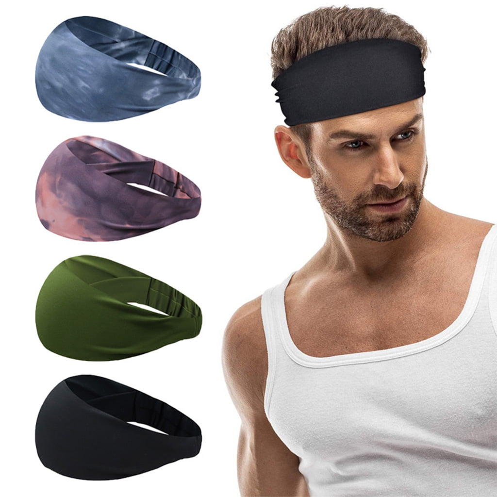 Fancy 10 Colors Sports Elastic Headband Anti Slip Hairband New Arrival 