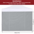thumbnail image 4 of COOSHADE Panel Lateral para Carpa 10x10, Gris, 4 of 5