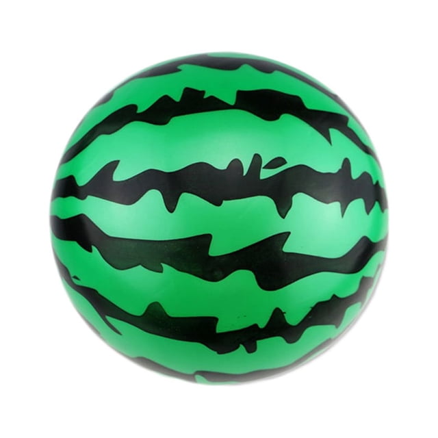 Pelota de playa inflable de sandía, pelota de juguete de playa, juguetes de patio de juegos de verano para niños, juegos al aire libre (9 pulgadas)