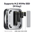 thumbnail image 4 of Base Dock VENTION para Mac mini M4/M4 Pro con Hub 10 en 1 Plateada, 4 of 8