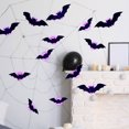 thumbnail image 4 of 16Pcs 3D Bats Stickers, Halloween Party Supplies Waterproof Scary Bats Wall Decals DIY Home Window Decor, 4 of 6