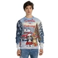 thumbnail image 4 of Santa is Coming Cavalier King Charles Spaniel Merry Christmas Xmas Truck Tree All Over Print 3D Sweatshirt Unisex Merch Dog Lover Gifts - 02023, 4 of 6