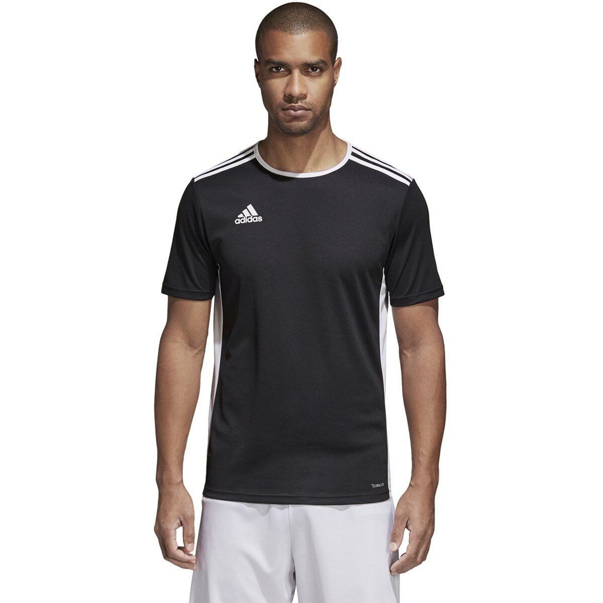 Adidas Adult Soccer Jersey CF1035 - Black, White - Walmart.com