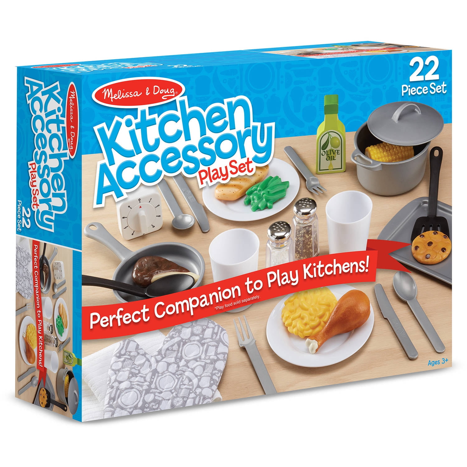 Melissa Doug 22 Piece Play Kitchen Accessories Set Utensils Pot Melissa Doug 22 Piece Play Kitchen Accessories Set Utensils Pot Panore