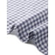thumbnail image 5 of INSPIRAR CHIC Blusa de cuadros vintage con mangas abullonadas para mujer, verano, morado, 5 of 6
