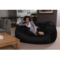 Sofa Sack Bean Bag Chair, Memory Foam Lounger with Microsuede Cover