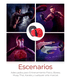 thumbnail image 2 of Par De Manoplas Para Artes Marciales Boxeo Karate Muay Thai Xtellar rojo, 2 of 3