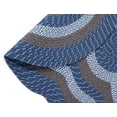 thumbnail image 3 of Better Trends 40" x 60" Tri-Circle Braided Rug 100% Polypropylene Durable and Stain Resistant Reversible Indoor Area Utility Rug, Country Stripe Collection - Chambray Stripe, 3 of 4
