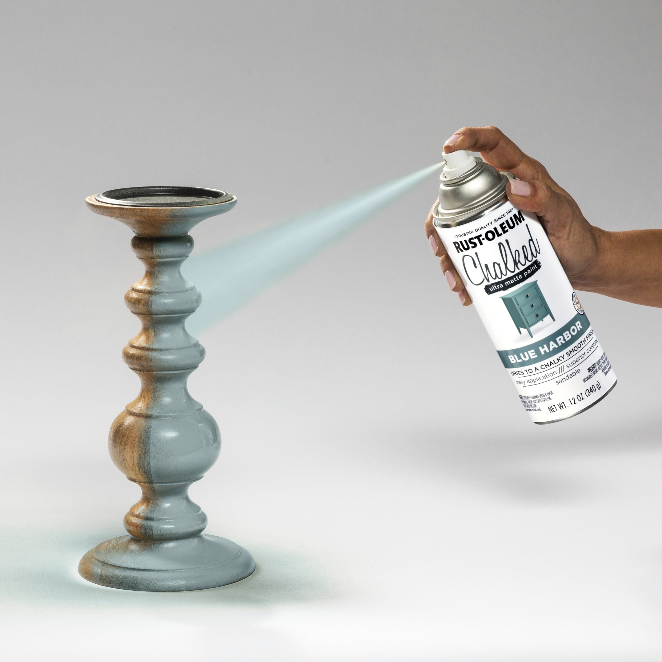 Blue Harbor, Rust-Oleum Chalked Ultra Matte Spray Paint, 12 oz