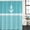 Blue, variant on Polyester Fabric Blue Morocco Shower Curtain, Modern Geometric Nautical Anchor Stripe Waterproof Bathtub Curtain Bathroom Decor Set with Hooks 72 x 84 Inches