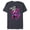 Navy Heather, variant on Spider-Man: Across the Spider-Verse Spider-Punk X - Short Sleeve Blended T-Shirt for Adults - Customized-Dark Heather