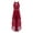 Burgundy, variant on inhzoy Kids Flower Girls Halter Neck Evening Dress Lace Prom Maxi Gown Mint Green 6