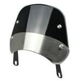thumbnail image 2 of AMLESO Motorbike Windshield Front Screen Motorcycle Windshield Kits Motorcycle Fairing Wind Deflector Accessory Headlight Windshield black, 2 of 10
