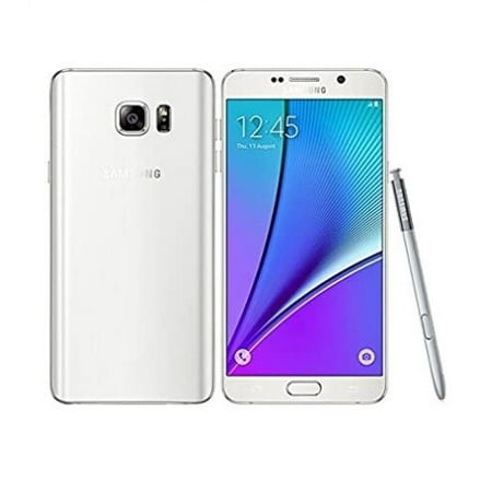 Samsung Note 5 N920V 4G VoLTE 64GB White (Verizon) GSM Unlocked T-Mobile. A Grade Used