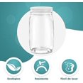 thumbnail image 2 of Paquete De 12 Mason Jars Con Capacidad 460 Ml Vidrio Tulup Versátiles, 2 of 3